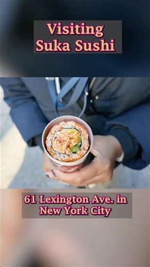 Suka Sushi brings a new way to eat rolls on the go in NYC | News 12