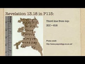 Is the number of the beast 666 or 616