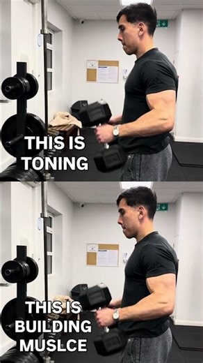 What’s the difference between toning and building muscle?