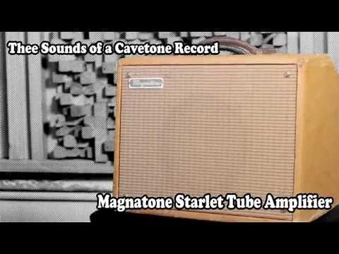 Magnatone Starlet amplifier demonstration - Model 107 - Vintage tube amp demo