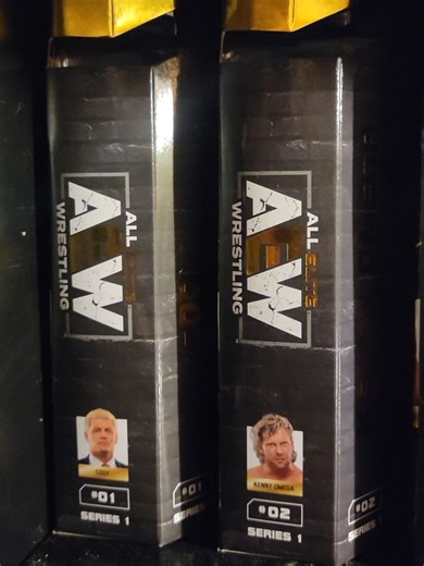 C and J Collectibles Presents: AEW Jazwares Unrivaled and Unmatched Collection Shelf 1 Who is your favorite out of this lot? CandJ_Collectibles Join the Wrestling Figure Revolution Follow Our Social Media Pages Spread the Word And as Always, Have Fun! #CandJ_Collectibles #RingsideC #AEW #Jazwares #CodyRhodes