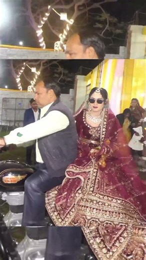 bullet bride entry #shorts #trending #tiktok #wedding