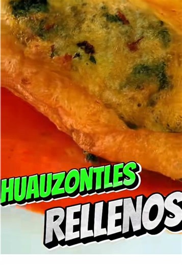 Huauzontles rellenos de queso y chipotle #recetas #comida #cocina #huazontles #receta