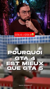 306K views · 10K reactions | GTA 4 > GTA 5, LA TRISTE RÉALITÉ  #GTA #GTA5 #comparison #gaming #jeuxvideo | Science Gaming | Facebook