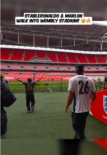 Exclusive Tour of Wembley Stadium with StableRonaldo & Marlon