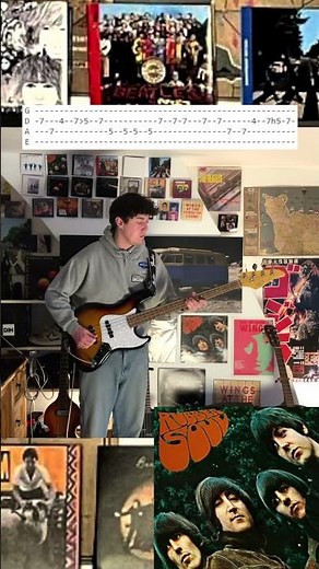 Bassline of The Day: In My Life by The Beatles #shorts #thebeatles