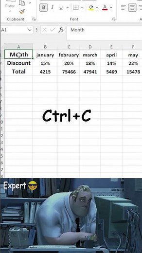Excel Transpose Shortcut