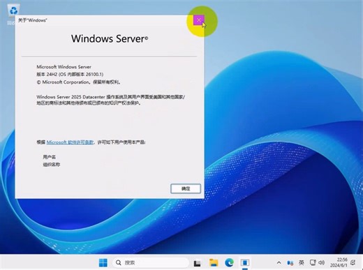 利用AutoUnattend自动应答文件安装Windows Server 2025 26100正式版