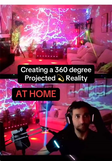 Interested in visual design, projection mapping, and programming laser cues? Swipe through a livestream and co-create with me 💯 #projectionmapping #dmxlighting