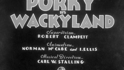 【华纳动画】猪小弟 Porky in Wackyland 1938