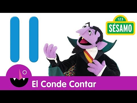 Sésamo: Contando el número 11 con El Conde Contar.