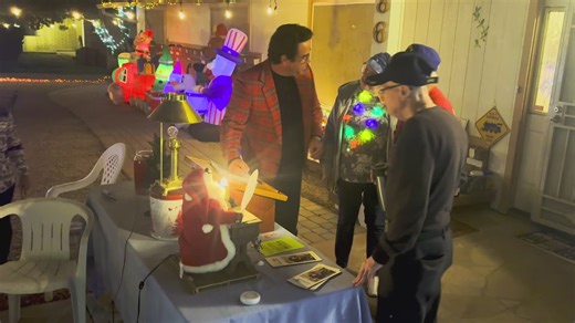 Joe Dana continues his father's holiday season tradition