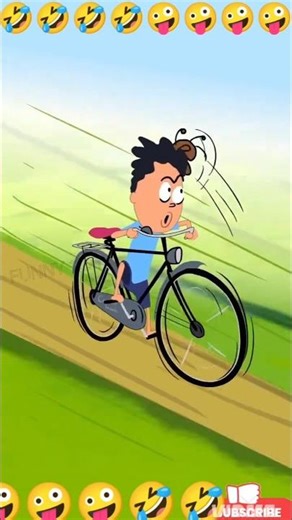BICYLE RIDING IN 90s FUNNY 🤣🤪 #funny #shorts #viral #cartoon #trending