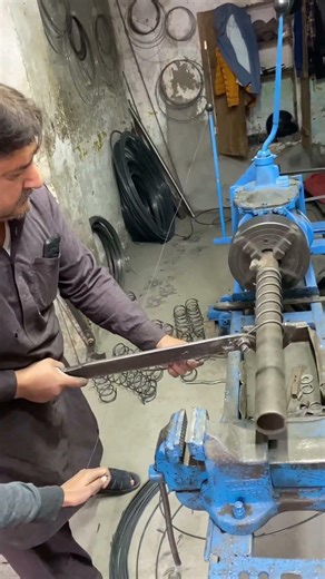 Handmade Heavy Spring Making 🔥 Satisfying Craftsmanship Process | No CNC Machine