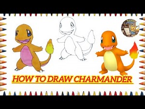 How to Draw Charmander | Easy Step by Step Drawing |Pokemon Episode 2