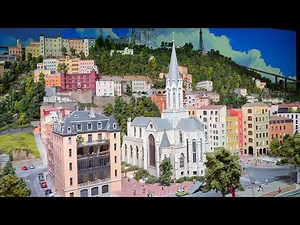 Lyon's Most Famous Places in HO Scale Layout