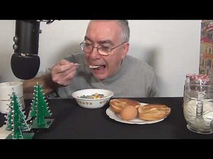 ASMR Eating Froot Loops Cereal for Breakfast