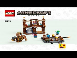 ⛏ LEGO Instructions ⛏ Minecraft ⛏ 21272 ⛏ Woodland Mansion Fighting Ring ⛏