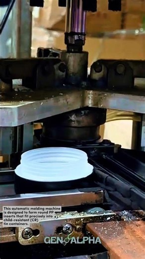 Precision PP Insert Manufacturing Machine for Safe Packaging #manufacturing