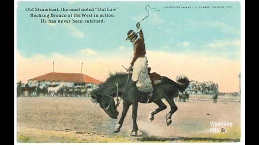 219 reactions · 224 shares | In this video of "Our Wyoming," we learn how a turn-of-the-century bucking horse became a Wyoming Icon that we encounter every day. Candy Moulton, author of “Steamboat: Legendary Bucking Horse” helps us sort through the myths and legends that are Steamboat. Watch this special feature now! | Wyoming PBS | Facebook