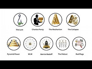 How Ponzi Schemes & Pyramid Schemes Work Explained in 6 Minutes