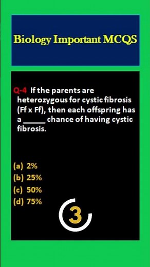 Genetics || MCQS -12