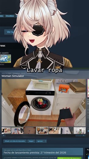 Simulador de mujer #vtuber #esvtuber #clips #shorts