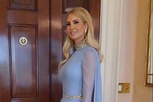 Ivanka Trump's blue gown at King Charles' state dinner divides social media