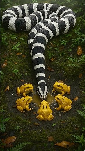 😂 Our Spit Was Deadlier Than We Thought ☠️ | Horned Frog vs Python 🐸🐍 | लगता है थूक में ही जहर था!
