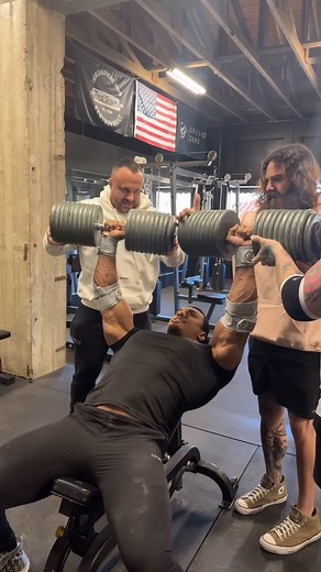 54K views · 1.3K reactions | 200x8 incline DB press. Feeling stronger than ever! | Larry Wheels | Facebook