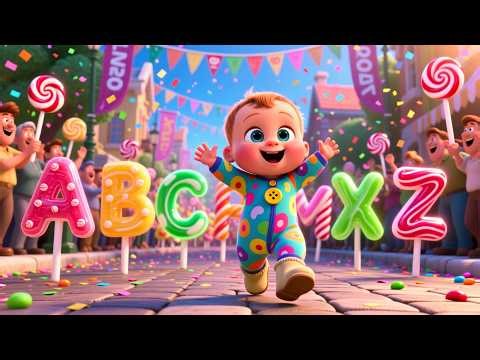 Learn ABC in Candy Town Copy | Sweet Alphabet Song for Kids | Fun Preschool Learning Adventure