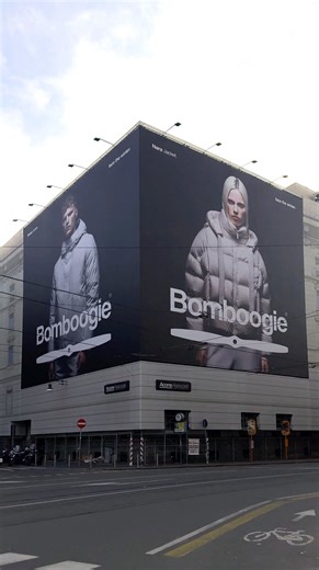 Bomboogie® on Instagram: "╱milan in motion. bomboogie fw25 official campaign at Piazzale Cadorna, immersed in the city’s energy. out now."