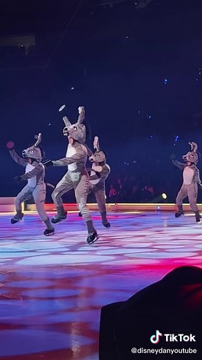 Encanto Donkey Dance On Ice is Hilariously Inspirational!