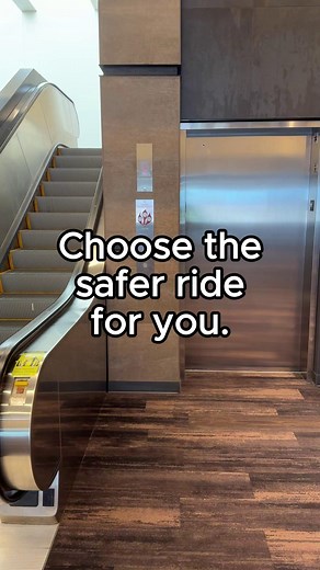 1.1K views · 15 reactions | Escalators: fun until they’re not. If you’re traveling with strollers, walkers, oxygen tanks, large luggage or a flowing skirt, play it safe and use the elevator instead of the escalator. Your future self (and your ankles) will thank you! #FlyBIL #TravelSafe #AirportTips #BillingsAirport #BillingsMT | Billings Logan International Airport | Facebook