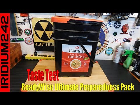 Taste Test: ReadyWise 124 Serving Ultimate Preparedness Pack
