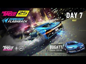 Need For Speed: No Limits | 2018 Bugatti Chiron (NFS 25th Anniversary - Day 7 | Heat)