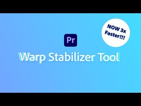 Stabilize shaky footage using Warp Stabilizer
