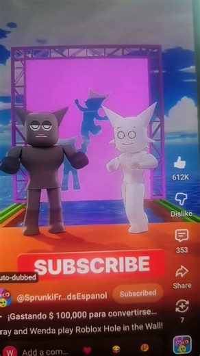 Gray and Wenda play Roblox Hole in the Wall!