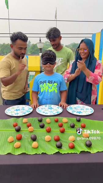 Blindfold Sweet Matching Challenge