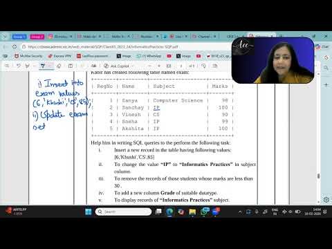 Class 12 IP | CBSE Sample Paper 2023-24 | Section - E | Solution with Explanation | Target 100