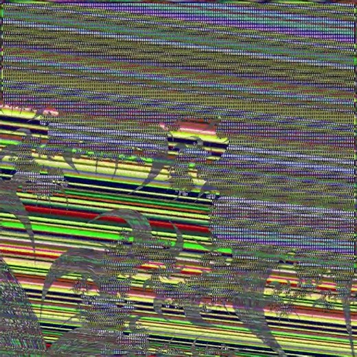Datamosh Chaos That Somehow Becomes A Fractal 😵‍💫 #fractal #julia