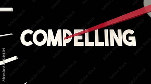 Persuasive Believable Compelling Convincing Speedometer Win the Argument 3d Animation