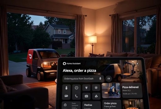 Can add a Voice Command in Home Assistant to Order a Pizza Delivered Setting Up Voice Command to Order Pizza in Home Assistant Yes, you can configure Home Assistant to accept a voice command, such as "Order Pizza," to place an order through DoorDash. Here’s how to set this up: Components Required Home Assistant: Make sure you have it installed and running. Google Assistant/Alexa Integration: To enable voice command capabilities. DoorDash API Access: You will still need this for ordering pizza. S