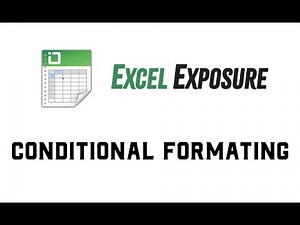 Conditional Formatting