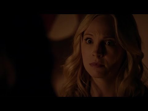 The Vampire Diaries 7x06 Caroline finds out she is pregnant with Alaric's twins Josie and Lizzie