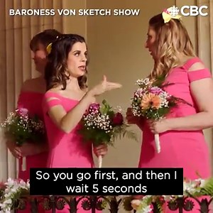1.1K reactions · 399 shares | When you're the influencer...⁣ ⁣ Catch all-new episodes of Baroness von Sketch Show on Tuesdays at 9:30/10 NT on CBC and CBC Gem | Baroness von Sketch Show | Facebook