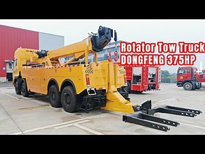 Dongfeng 360° Rotator Tow Truck | 30-50 Ton Recovery & Semi-Trailer Towing | Heavy-Duty Road Wrecker