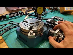 Vertex HV-110 rotary table conversion to 4th axis