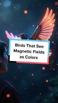 Birds That See Magnetic Fields as Colors