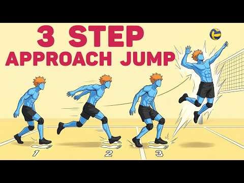 3 Step Approach Jump Technique | How To Jump Higher
